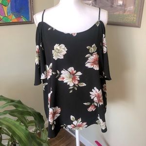 Kaileigh Off the shoulder Floral Blouse
